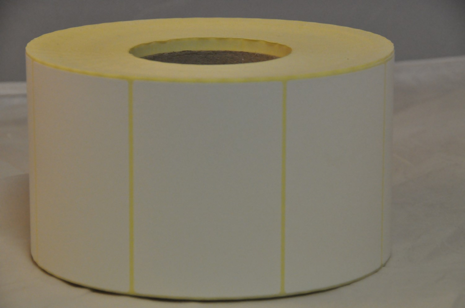 Rouleau continu, papier velin blanc Laize 50.0 mm Mandrin 25.4 mm